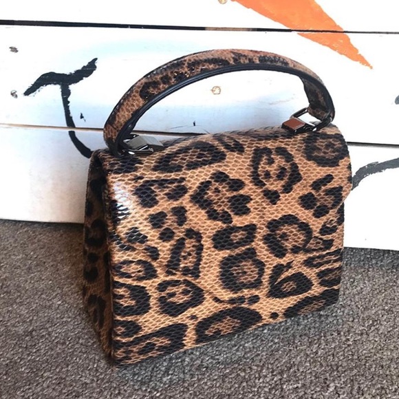 Son Paises Handbags - Leopard Mini Handbag